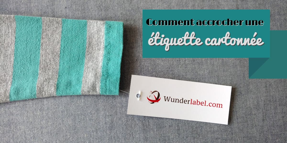 Comment attacher une étiquette cartonnée | Image