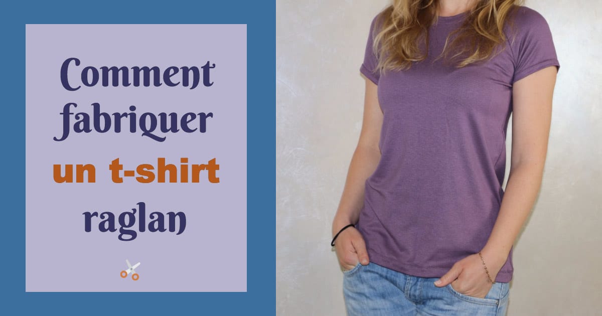 Comment coudre un t-shirt raglan | Image