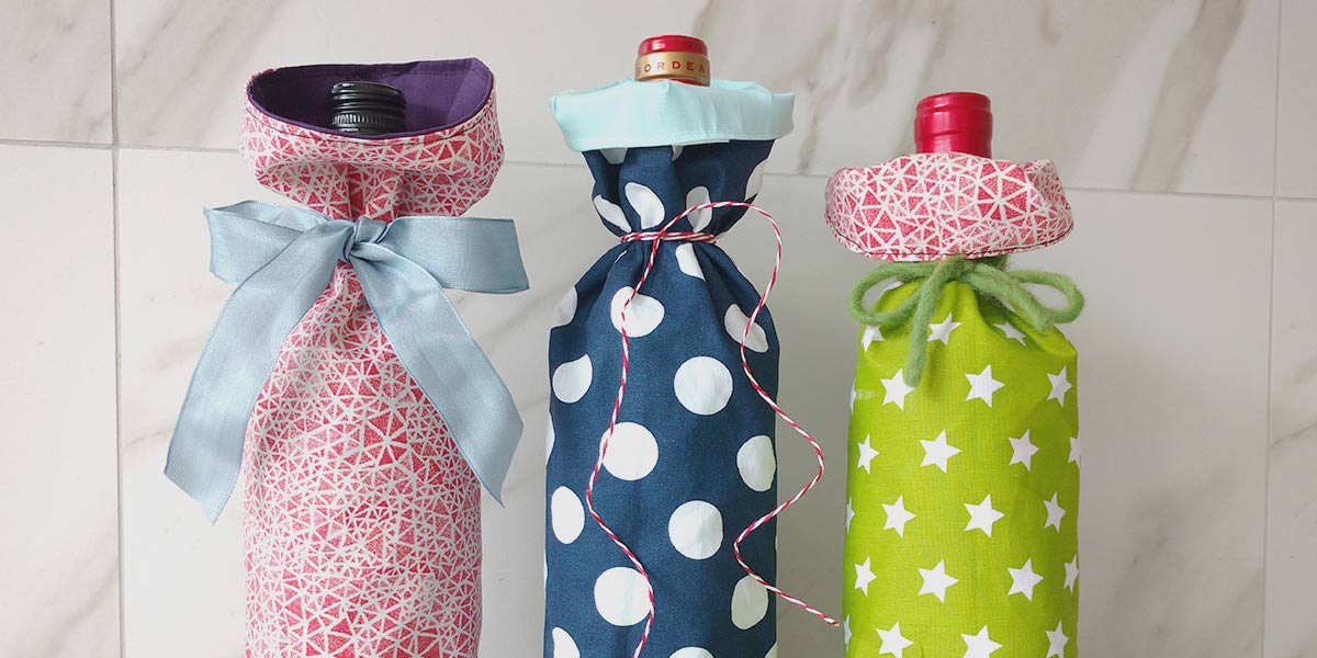 Sac porte-bouteille fait maison | Image